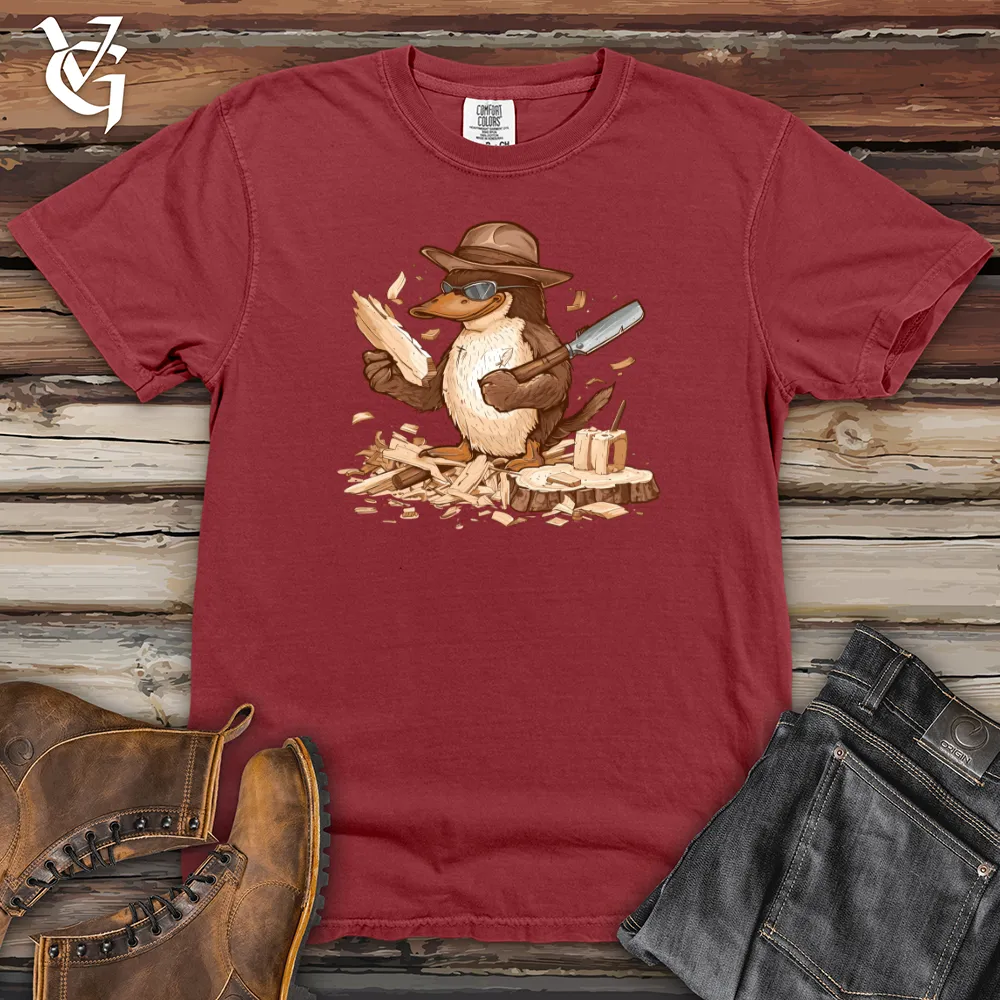 Platypus Lumberjack Craft Heavy Cotton Comfort Colors Tee